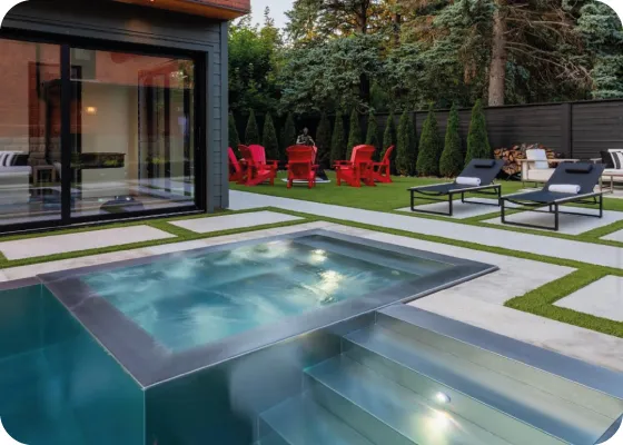 Бассейн из нержавеющей стали